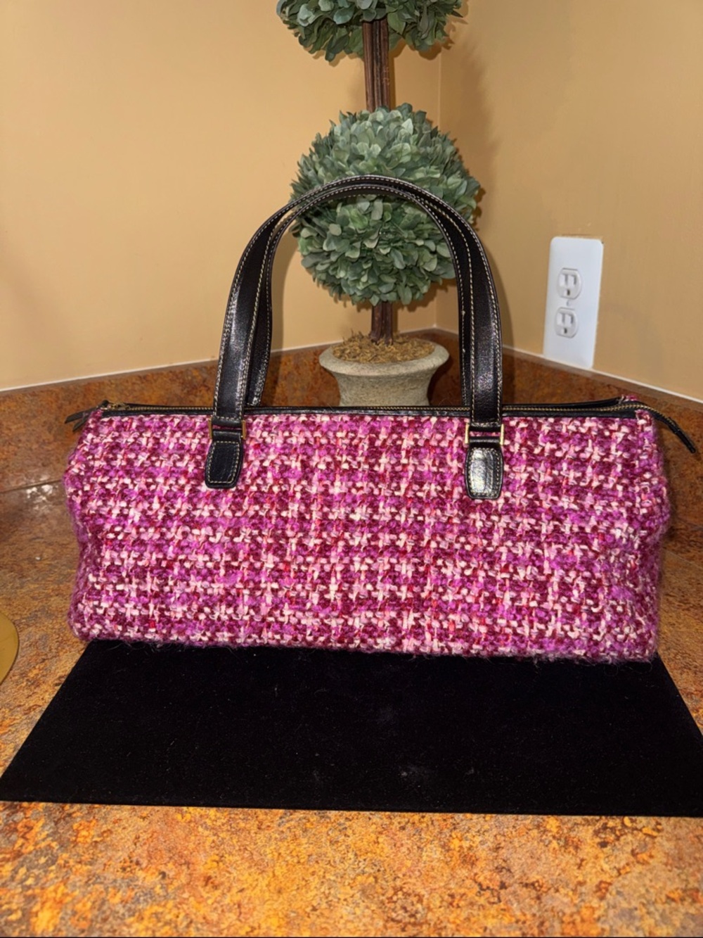 Kate Spade ♠️ Rare Tweed Satchel